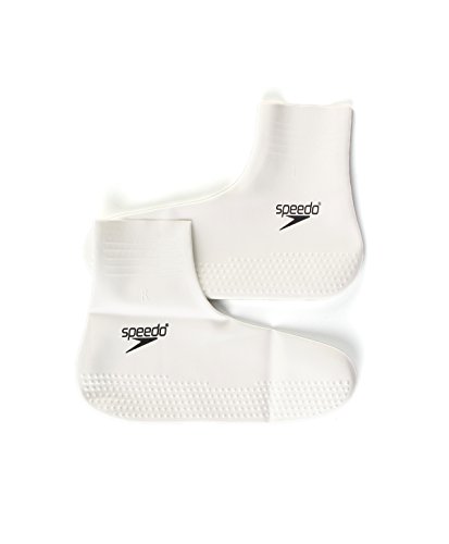 Speedo 8709302144 Calcetines de látex, Adult Unisex, Blanco Negra, M