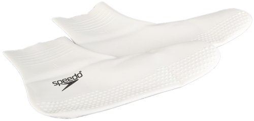 Speedo 8709302144 Calcetines de látex, Adult Unisex, Blanco Negra, M