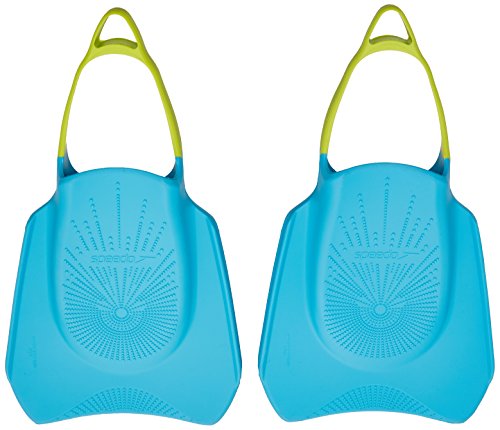 Speedo Aleta Biofuse Fitness, Adult Unisex, Turquesa/Limas Verde/Ultramarin Azul, L