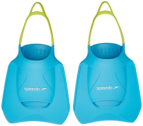 Speedo Aleta Biofuse Fitness, Adult Unisex, Turquesa/Limas Verde/Ultramarin Azul, L