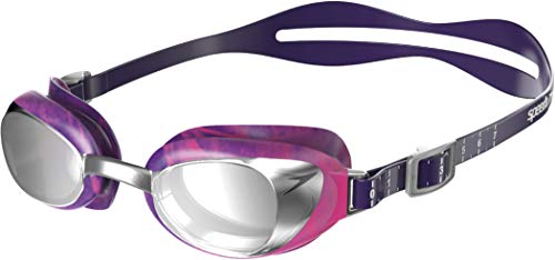 Speedo Aquapulse Pro Mirror Gafas de natación, Adult Female, Morada, Talla única