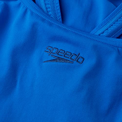 Speedo Bañador Eco Endurance+ Medalist Mujer, Azul, 38 (ES 44)