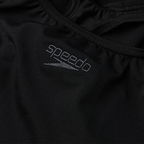 Speedo Bañador Eco Endurance+ Medalist Mujer, Negro, 32 (ES 38)