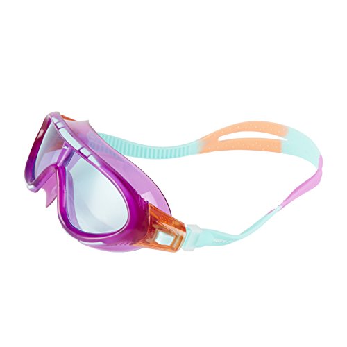 Speedo Biofuse Rift Gafas de Natación, Unisex niños, orquídea/Coral Suave/Menta, Talla Única