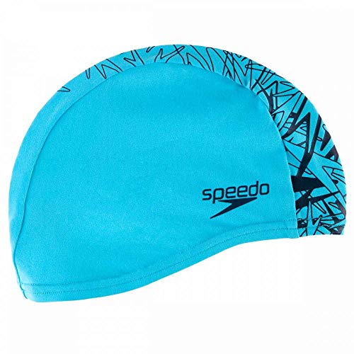 Speedo Boom End+ Gorros de natación, Adult Unisex, Azul, Talla única