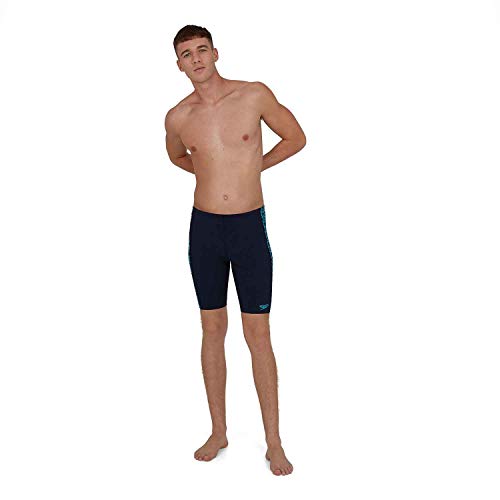 Speedo BoomStar Splice Jammers, Hombre, Azul (Navy/Blue), 34 (ES 85 CM)