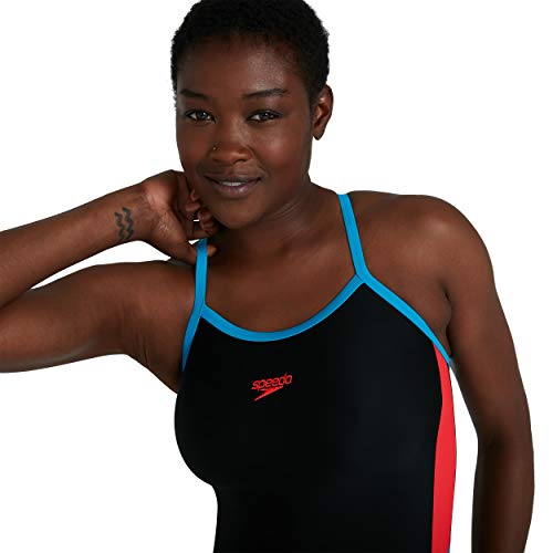 Speedo Dive Muscleback - Disfraz Completo con Tirantes Finos para Mujer