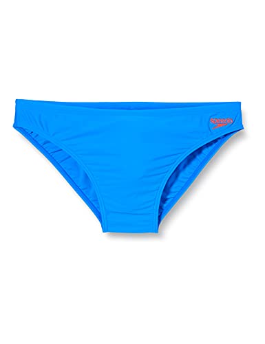 Speedo Endurance 10 5 cm - Bañador, Hombre, Azul Brillante/Rojo Lava, 30" / 75 cm (Talla fabricante: 3)