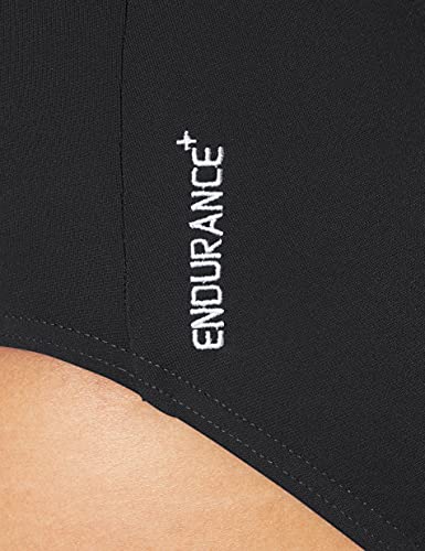 Speedo Endurance + Estampado Medalist Bañador, Adult Female, Negra, 34