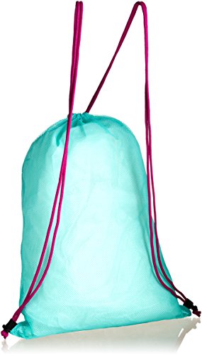 Speedo Equipment Mesh Bag Mochila, Unisex, Verde, Talla única