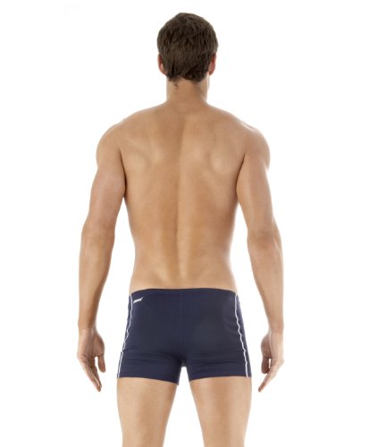 Speedo - Essential Classic Aqua - Shorts de baño - Hombres - Azul (Azul marino) - 44 (Tamaño del fabricante: 36/90 cm)