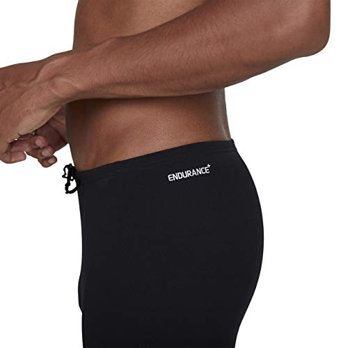 Speedo Essential Endurance+ Pantalones Cortos, Adult Male, Negra, 32 (ES 80 CM)