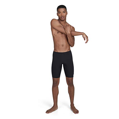 Speedo Essential Endurance+ Pantalones Cortos, Adult Male, Negra, 32 (ES 80 CM)