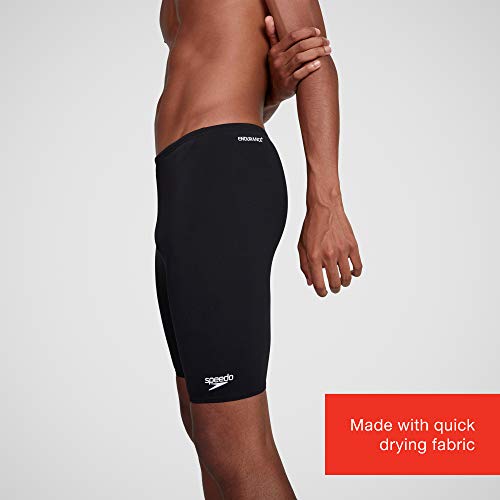 Speedo Essential Endurance+ Pantalones Cortos, Adult Male, Negra, 32 (ES 80 CM)