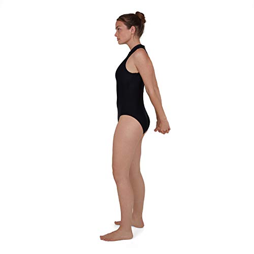 Speedo Essential Hydrasuit Flex Bañador, Mujer, Negro (Black), 40 (ES 46)