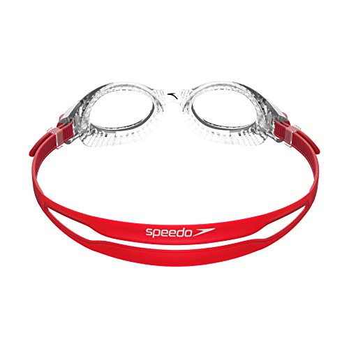 Speedo Futura Biofuse Flexiseal Gafas de Natación, Adult Unisex, Rojo, Talla única
