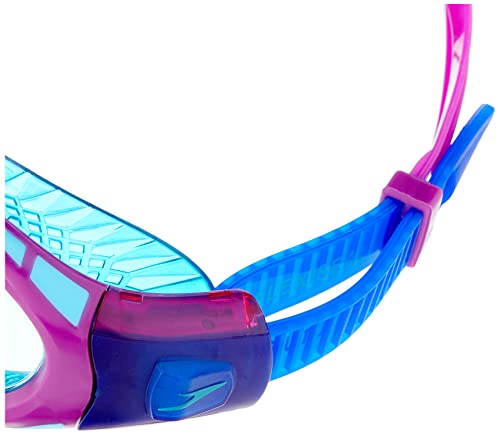 Speedo Futura Biofuse Flexiseal Gafas Natación Infantil para Piscina, Color Azul/Violeta, Talla unica