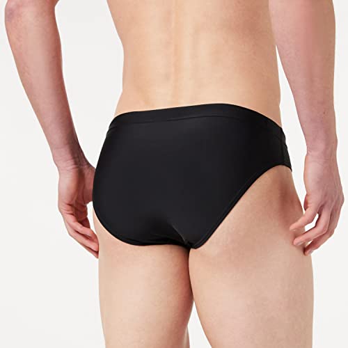 Speedo Inserto Técnico De 7 Cm Bañador Tipo Slip, Hombre, Negro/Ardesia, 6-9M