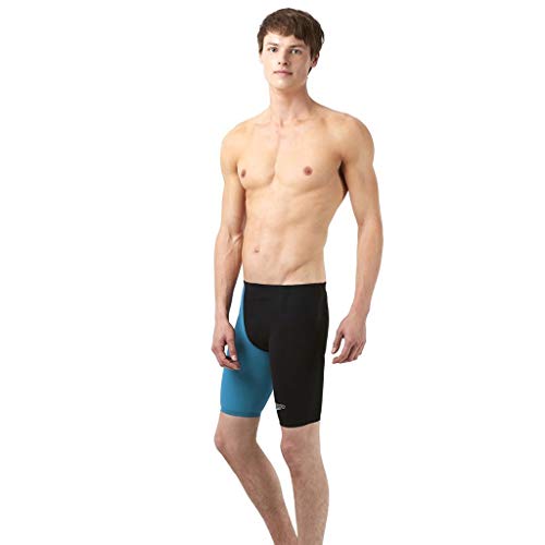 Speedo LZR Elite 2 Jam Am Black/Pink Costume Racing Men, Hombre, Navy/Japan Blue, 26