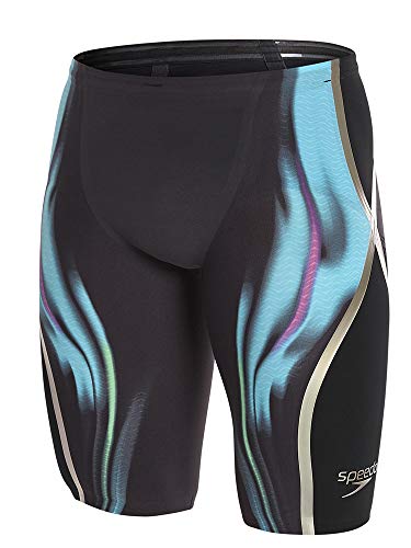 Speedo LZR Racer X HG/WST Jam Am Disfraz de Carrera para Hombre, Negro, 23