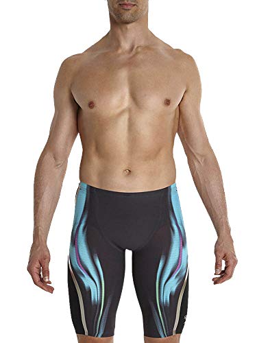 Speedo LZR Racer X HG/WST Jam Am Disfraz de Carrera para Hombre, Negro, 23