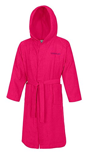 Speedo Microterry Albornoz, Unisex Adulto, Rosa (Raspberry Fill), L