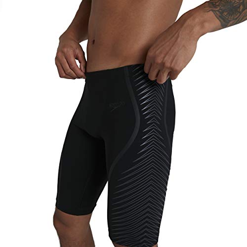 Speedo Pro Jammer - Hombres, Hombre, Swim Briefs, 8128290001, Negro, Medium