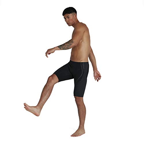 Speedo Pro Jammer - Hombres, Hombre, Swim Briefs, 8128290001, Negro, Medium