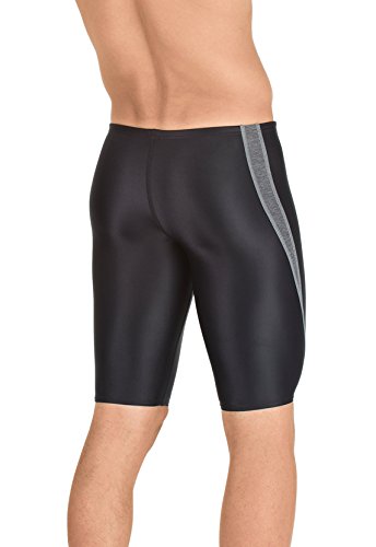 Speedo Relaunch Splice Jamm Traje de baño, Black, 26 para Hombre