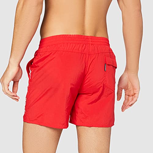 Speedo Scope - Bañador de natación para hombre color rojo/blanco, talla XS