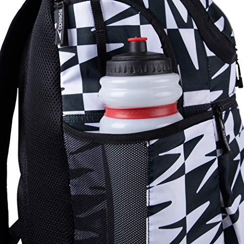 Speedo Teamster 2.0 Mochila, Unisex-Adult, Blanco/Negro, Einheitsgröße