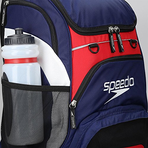 Speedo Teamster 35L Mochila, Unisex, Azul/Gris, Talla única