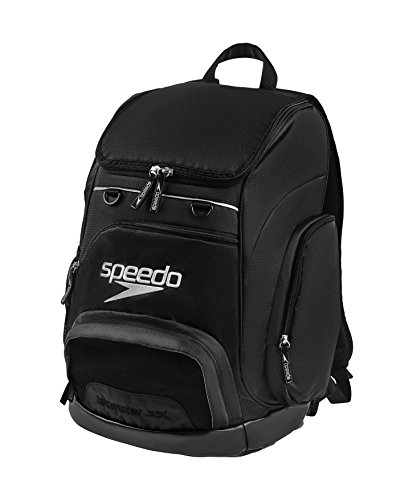 Speedo Teamster 35L Mochila, Unisex, Negra, Talla única