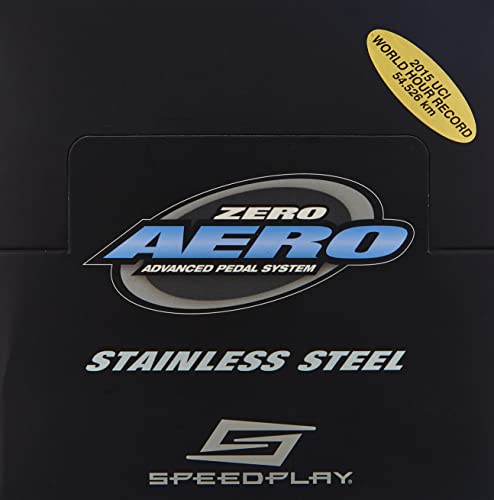 SPEEDPLAY Zero Aero Pedales / Tacos para Caminar y Placa Base Aero de Acero Inoxidable