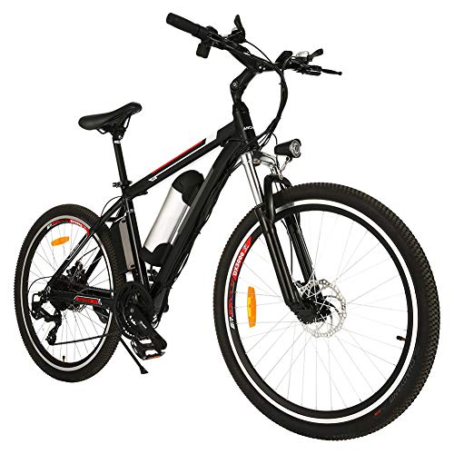 Speedrid Bicicleta Eléctrica Ebike Mountain Bike, Bicicleta Eléctrica de 26" con batería de Litio de 36V 8Ah y Shimano de 21 velocidades