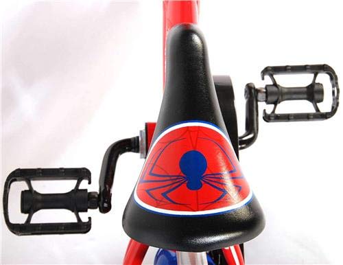 Spider-Man Spiderman volare41054 – volare niños Bicicleta con Barra de Empuje