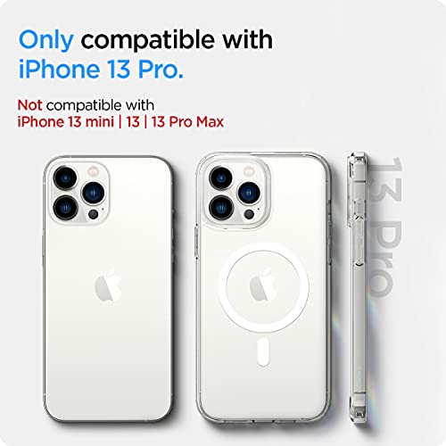 Spigen Funda Magnética Ultra Hybrid mag Compatible con iPhone 13 Pro - Blanco