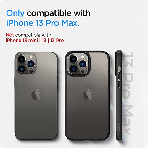 Spigen Funda Ultra Hybrid Compatible con iPhone 13 Pro MAX - Negro Mate