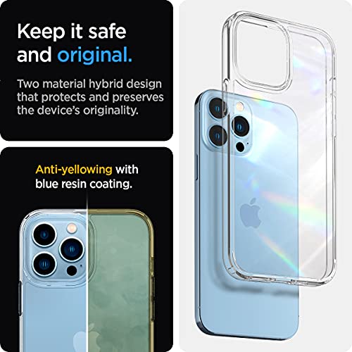 Spigen Funda Ultra Hybrid Compatible con iPhone 13 Pro - Transparente