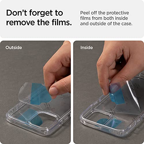 Spigen Funda Ultra Hybrid S Compatible con iPhone 13 Pro MAX - Transparente