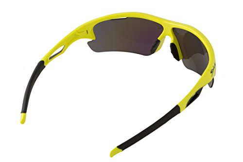 Spiuk Jifter Gafas, Unisex Adulto, Amarillo/Negro, Talla Única