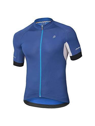 Spiuk Maillot M/C Helios Hombre Azul T. L, Talla L