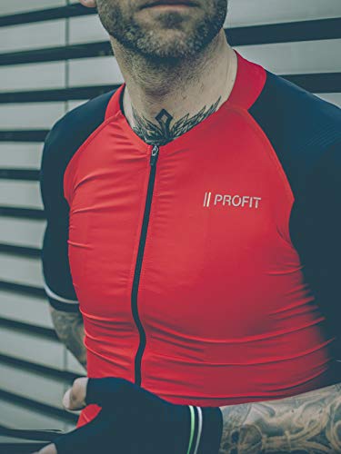 Spiuk Maillot M/C Profit Aero Hombre Rojo T. S, Talla S