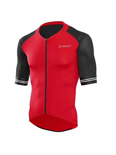 Spiuk Maillot M/C Profit Aero Hombre Rojo T. S, Talla S