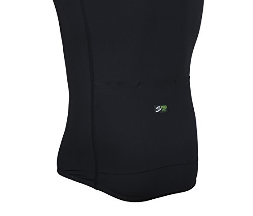 Spiuk Profit Aero Maillot, Hombre, Negro, M