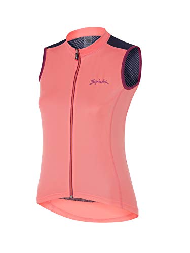 Spiuk Race Maillot S/M, Mujeres, Coral, T. M