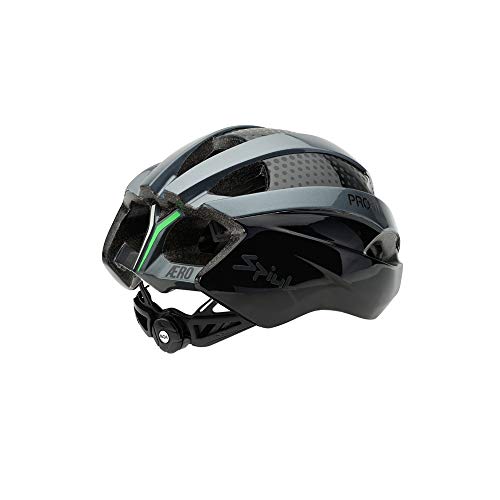 Spiuk Sportline Ae Casco Profit Aero, Adultos Unisex, Negro/Antracita, (M-L) 53-61