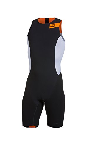 Spiuk Sprint - Tritraje para Hombre, Color Negro/Naranja, Talla XXL