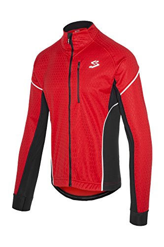 Spiuk Team Chaqueta, Hombre, Rojo/Negro, L