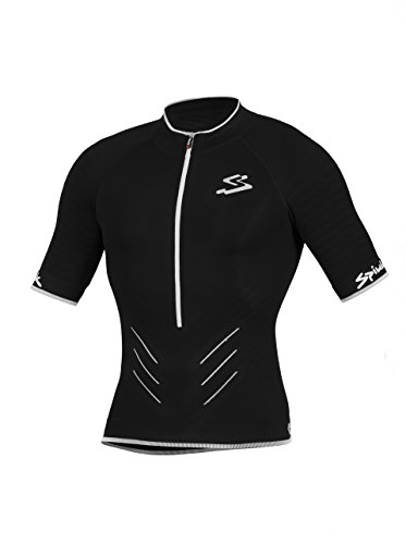 Spiuk Team Maillot, Hombre, Negro, XL